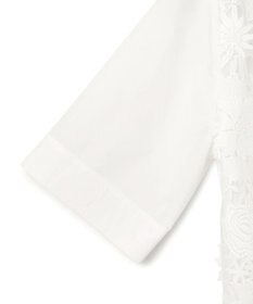 GRACE CONTINENTAL ケミカルフラワードレスシャツ