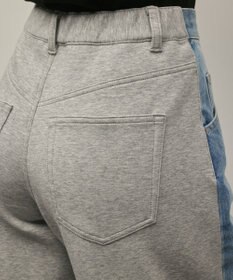 GRACE CONTINENTAL コンビドロストデニムパンツ