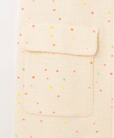 GRACE CONTINENTAL ネオンドットジャガードワンピース