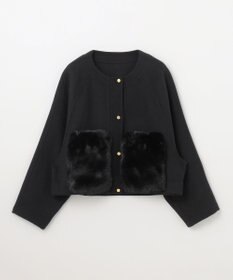 GRACE CONTINENTAL ファーポケットリバージャケット