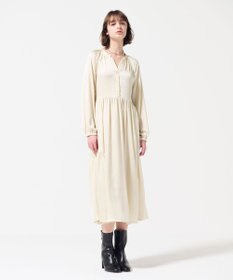 GRACE CONTINENTAL シルキーカフタンワンピース