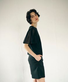 GRACE CONTINENTAL レースロゴTシャツ