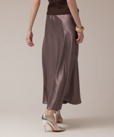 GRACE CONTINENTAL サテンバイアススカート