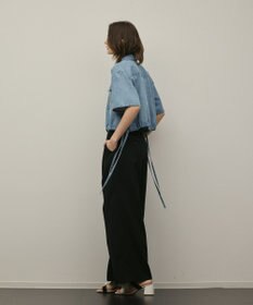 GRACE CONTINENTAL ハーフスリーブデニムシャツ