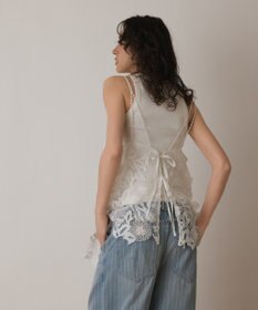 GRACE CONTINENTAL フラワーレースキャミソール