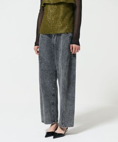 GRACE CONTINENTAL エッグラインデニムパンツ