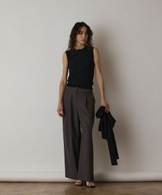 GRACE CONTINENTAL モノグラムニットトップ