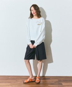 GRACE CONTINENTAL モチーフ刺繍スウェットトップ