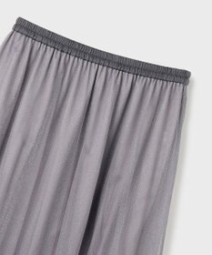 GRACE CONTINENTAL ラメチュールギャザースカート