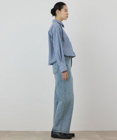 GRACE CONTINENTAL ストライプショートシャツ