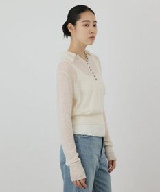GRACE CONTINENTAL アルパカポロニットトップ