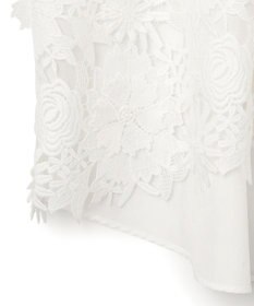 GRACE CONTINENTAL ケミカルフラワードレスシャツ