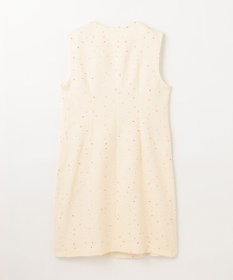 GRACE CONTINENTAL ネオンドットジャガードワンピース