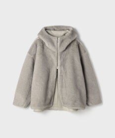 GRACE CONTINENTAL フェイクミンクフードジャケット