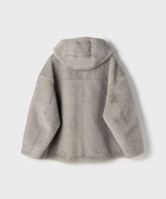 GRACE CONTINENTAL フェイクミンクフードジャケット