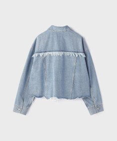 GRACE CONTINENTAL フリンジデニムジャケット