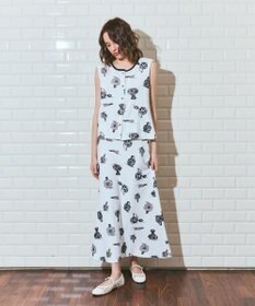 GRACE CONTINENTAL パフュームプリントパイルトップ