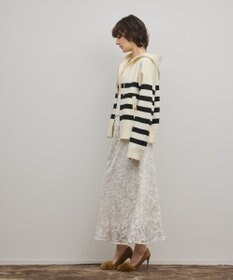 GRACE CONTINENTAL フォルムニットパーカー