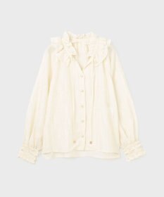 GRACE CONTINENTAL フリルカラーブラウス