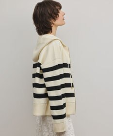 GRACE CONTINENTAL フォルムニットパーカー