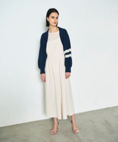 GRACE CONTINENTAL 畦ショートニットカーディガン