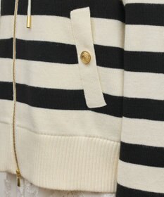 GRACE CONTINENTAL フォルムニットパーカー