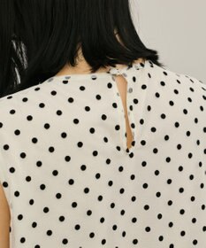 GRACE CONTINENTAL チュールティアードブラウス