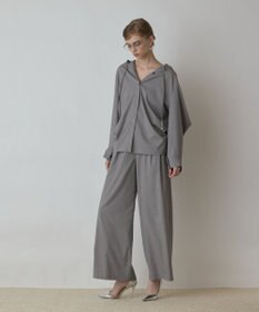 GRACE CONTINENTAL ドルマンフ－ディシャツ グレー