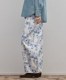 GRACE CONTINENTAL サイド切替バレルパンツ