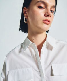 GRACE CONTINENTAL バックコンシャスシャツ