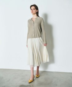 GRACE CONTINENTAL トリコットプリーツスカート