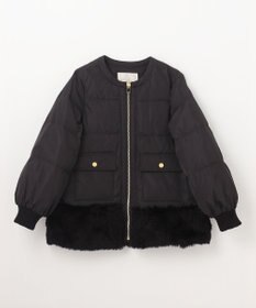 GRACE CONTINENTAL ボアコンビダウンジャケット