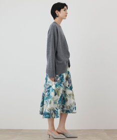 GRACE CONTINENTAL イレヘムブローチニットトップ