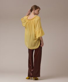 GRACE CONTINENTAL ボリュームカフタントップ