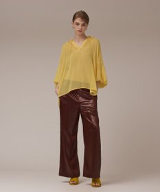 GRACE CONTINENTAL ボリュームカフタントップ