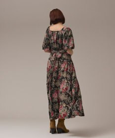 GRACE CONTINENTAL ヴィンテージフラワープリントワンピース
