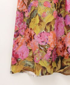 GRACE CONTINENTAL ジャルダンプリントマキシ