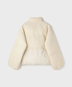 GRACE CONTINENTAL ツイードコンビパフィーブルゾン