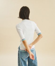 ポロ衿ニットトップ / GRACE CONTINENTAL | GRACE CONTINENTAL