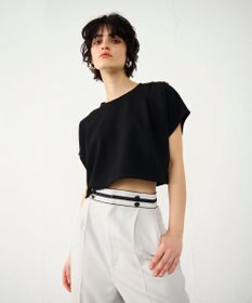 GRACE CONTINENTAL タックショートトップ