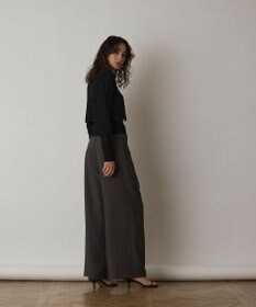 GRACE CONTINENTAL モノグラムニットカーディガン