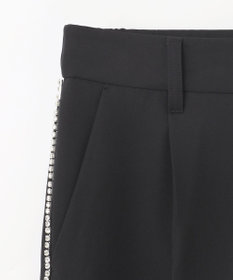 GRACE CONTINENTAL ラインストーンパンツ