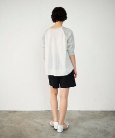GRACE CONTINENTAL バイカラークルーニットトップ