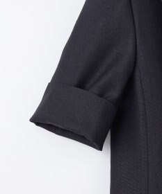 GRACE CONTINENTAL リネンタッチハーフスリーブジャケット