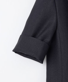 GRACE CONTINENTAL リネンタッチハーフスリーブジャケット