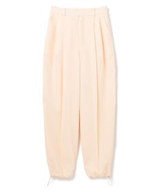 GRACE CONTINENTAL ストレッチスラブタックパンツ