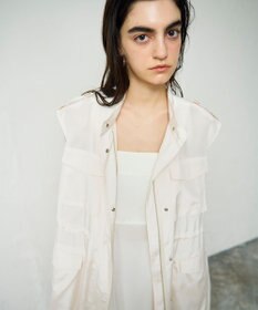 GRACE CONTINENTAL ミリタリーロングジレ