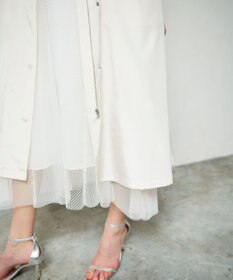 GRACE CONTINENTAL ミリタリーロングジレ