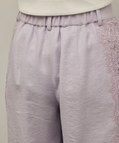 GRACE CONTINENTAL サイドレースパンツ