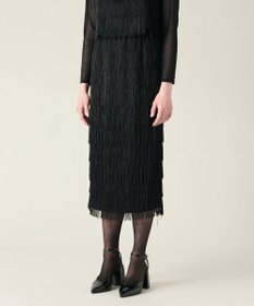 GRACE CONTINENTAL フリンジスカート